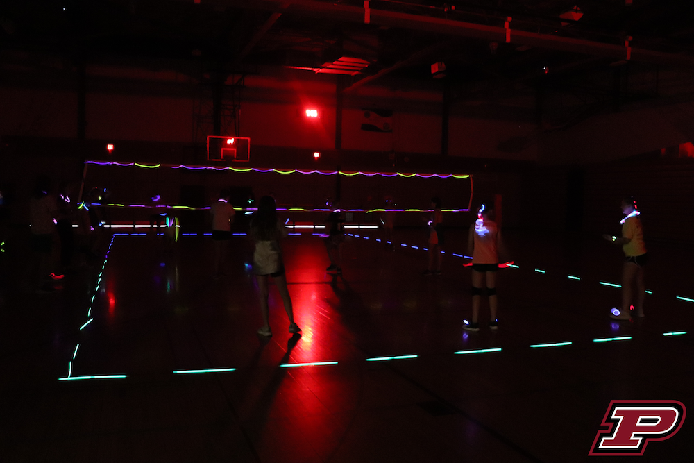 glow volleyball